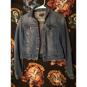 Cute faded jean jacket